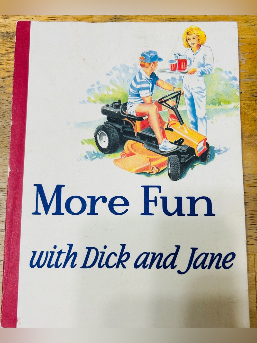 Vintage book, More Fun with Dick and Jane. Paperback, 1986. Very good condition.